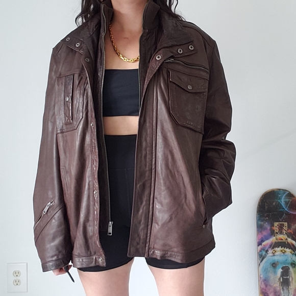 Andrew Marc Other - Marc New York by Andrew Marc brown leather jacket